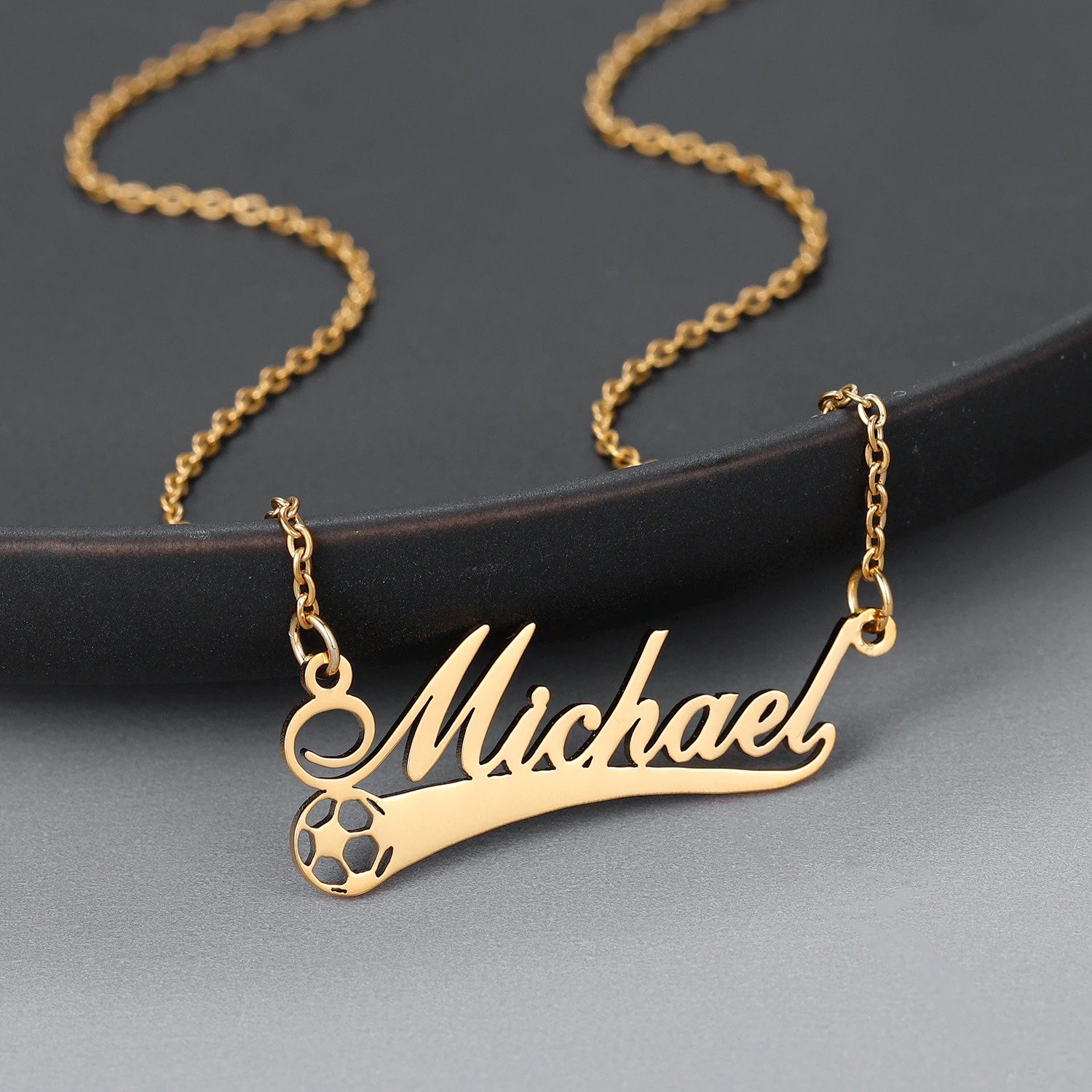 custom design name necklace